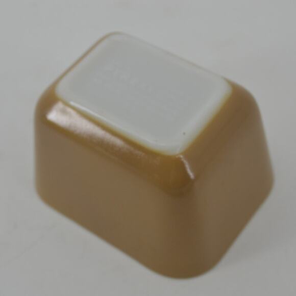 Vintage PYREX Refrigerator Dish 501 B Fridgie Sandlewood - Picture 11 of 13